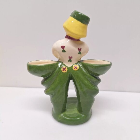 Vintage Kim Ward Lot of 2 Kaye of Hollywood California Pottery Vase Double Sided - Picture 5 of 13